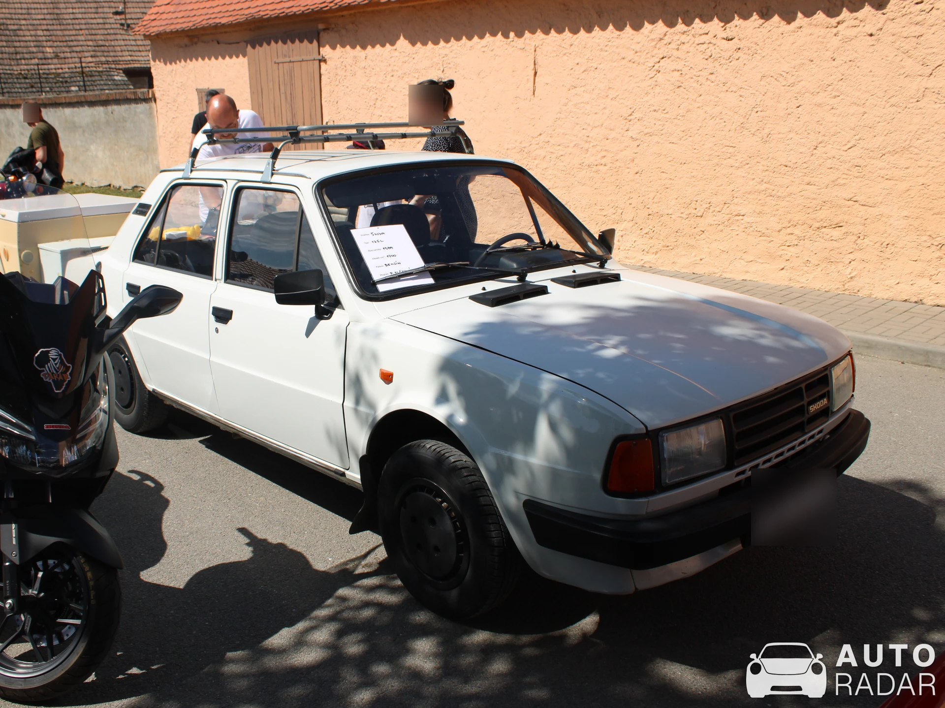 Škoda 105 spotted in Skalice