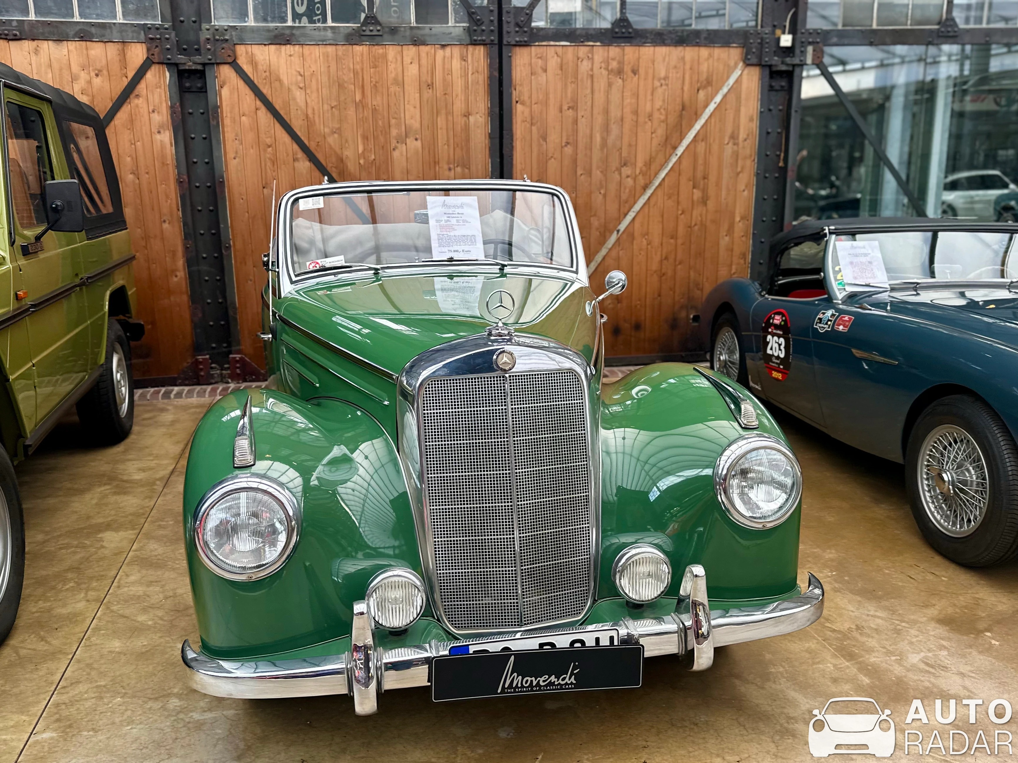 Mercedes-Benz W187 220 B spotted in Düsseldorf