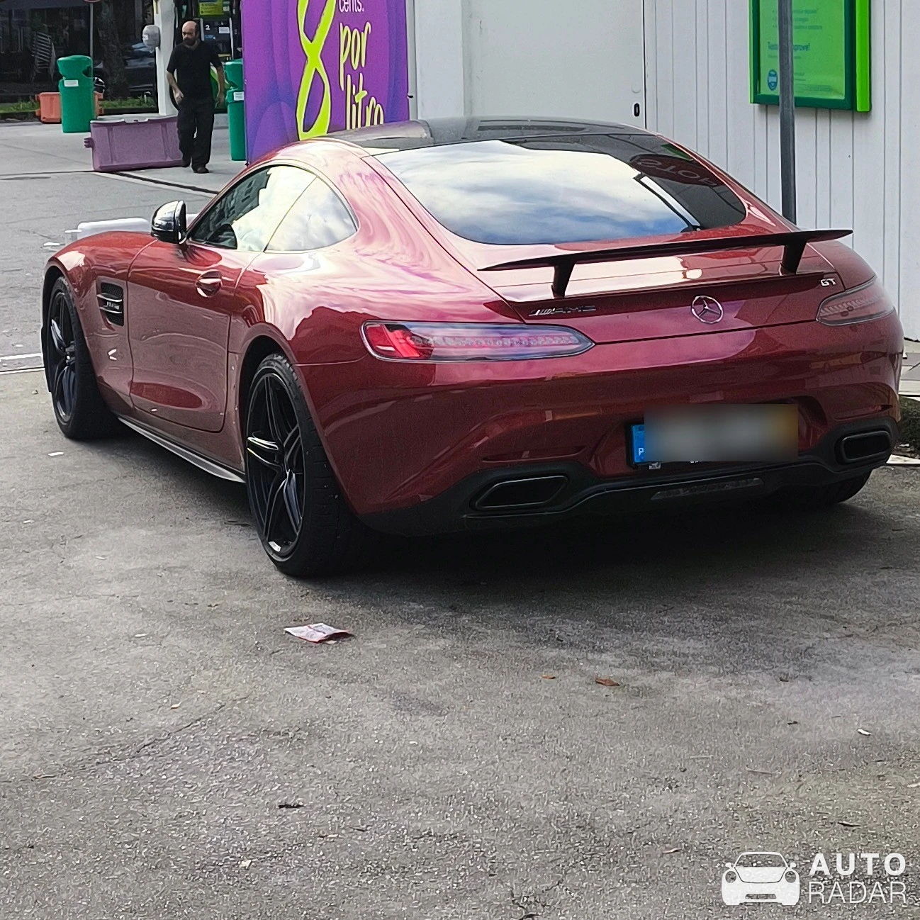 Mercedes-AMG GT C190 spotted in Braga, Portugal