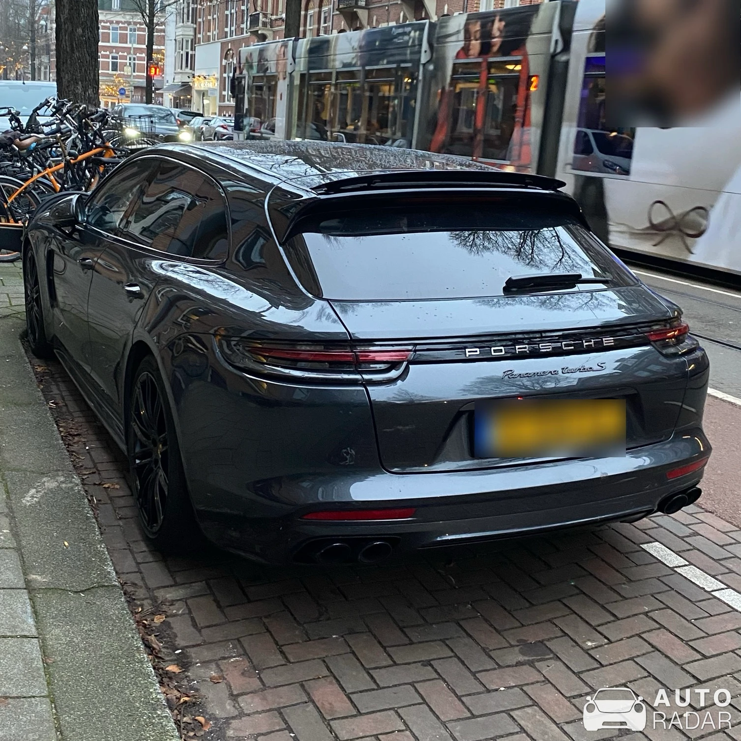 Porsche 971 Panamera Turbo S Sport Turismo spotted in Amsterdam