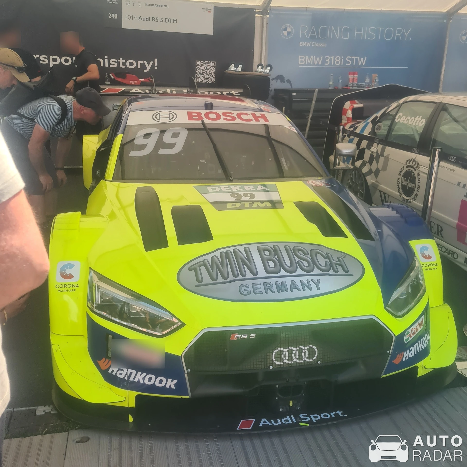 Audi RS5 DTM spotted