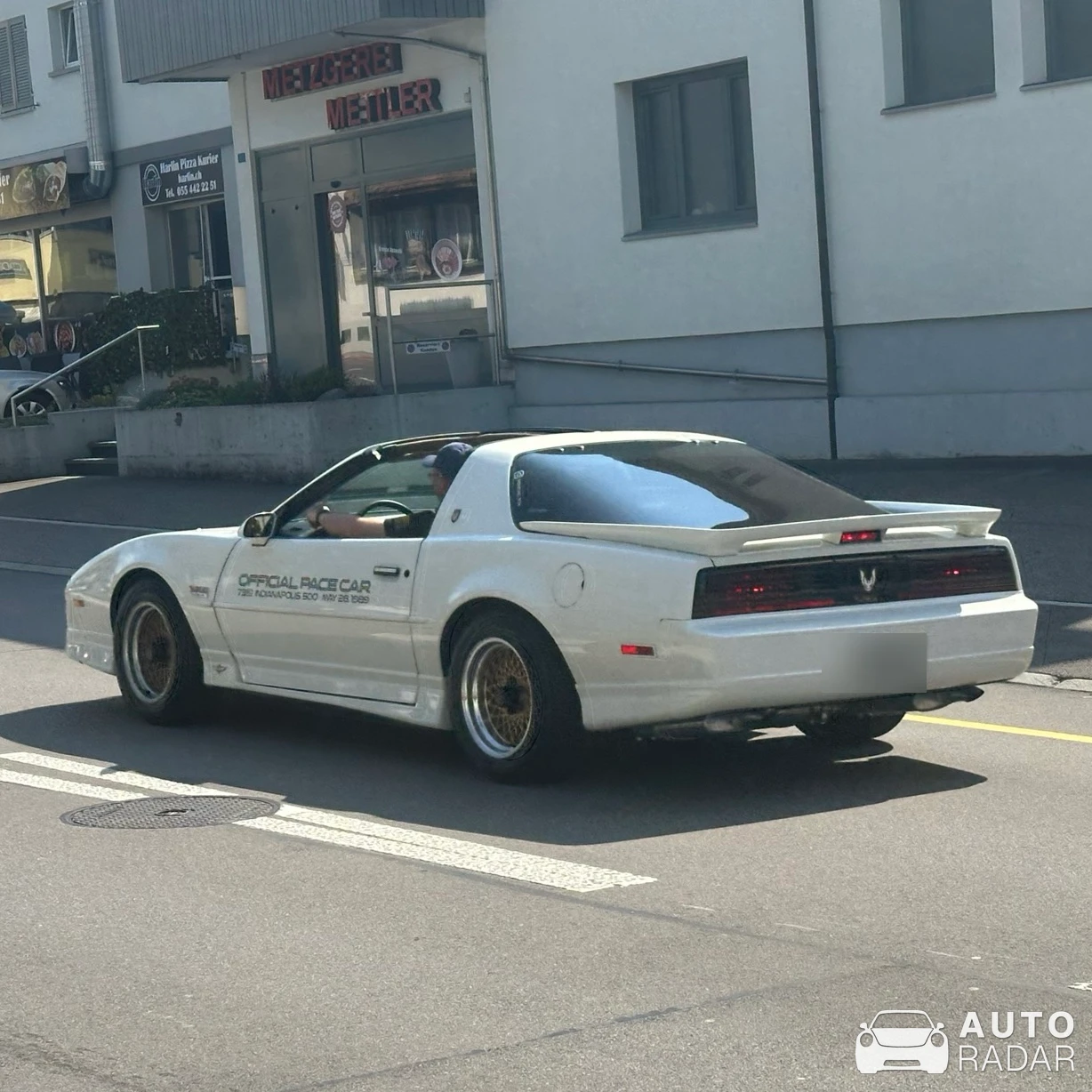 Pontiac Firebird Turbo Trans Am 20th Anniversary Pace Car Edition spotted in Altendorf