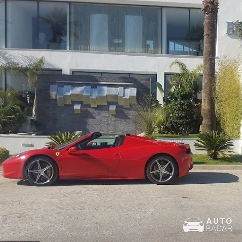 Ferrari 458 Spider spotted in Gammarth, Tunisia