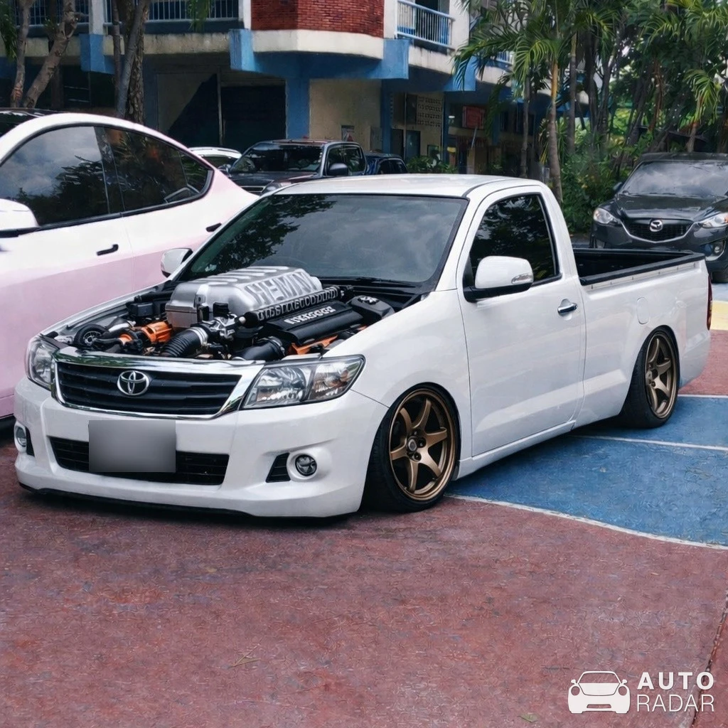 Toyota Hilux spotted in Bangkok, Thailand