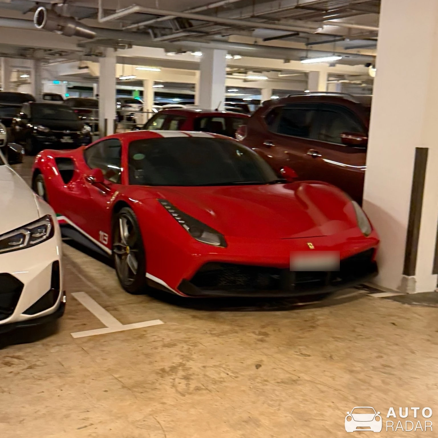 Ferrari 488 GTB spotted in Singapore, Singapore
