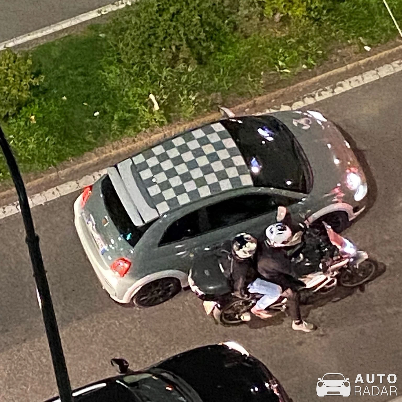 Abarth 695 SS spotted in Milano