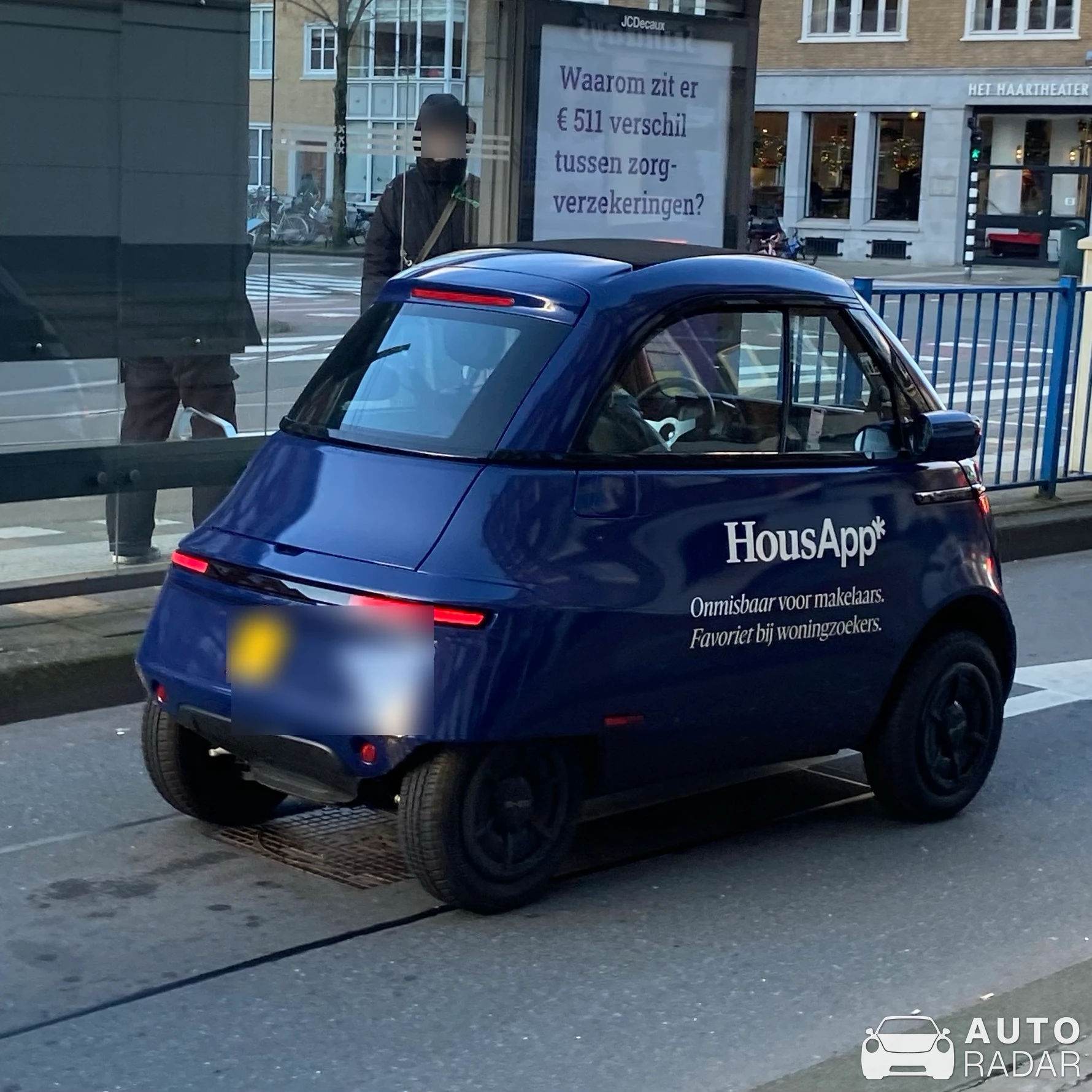 Micro Microlino spotted in Amsterdam, Nederland