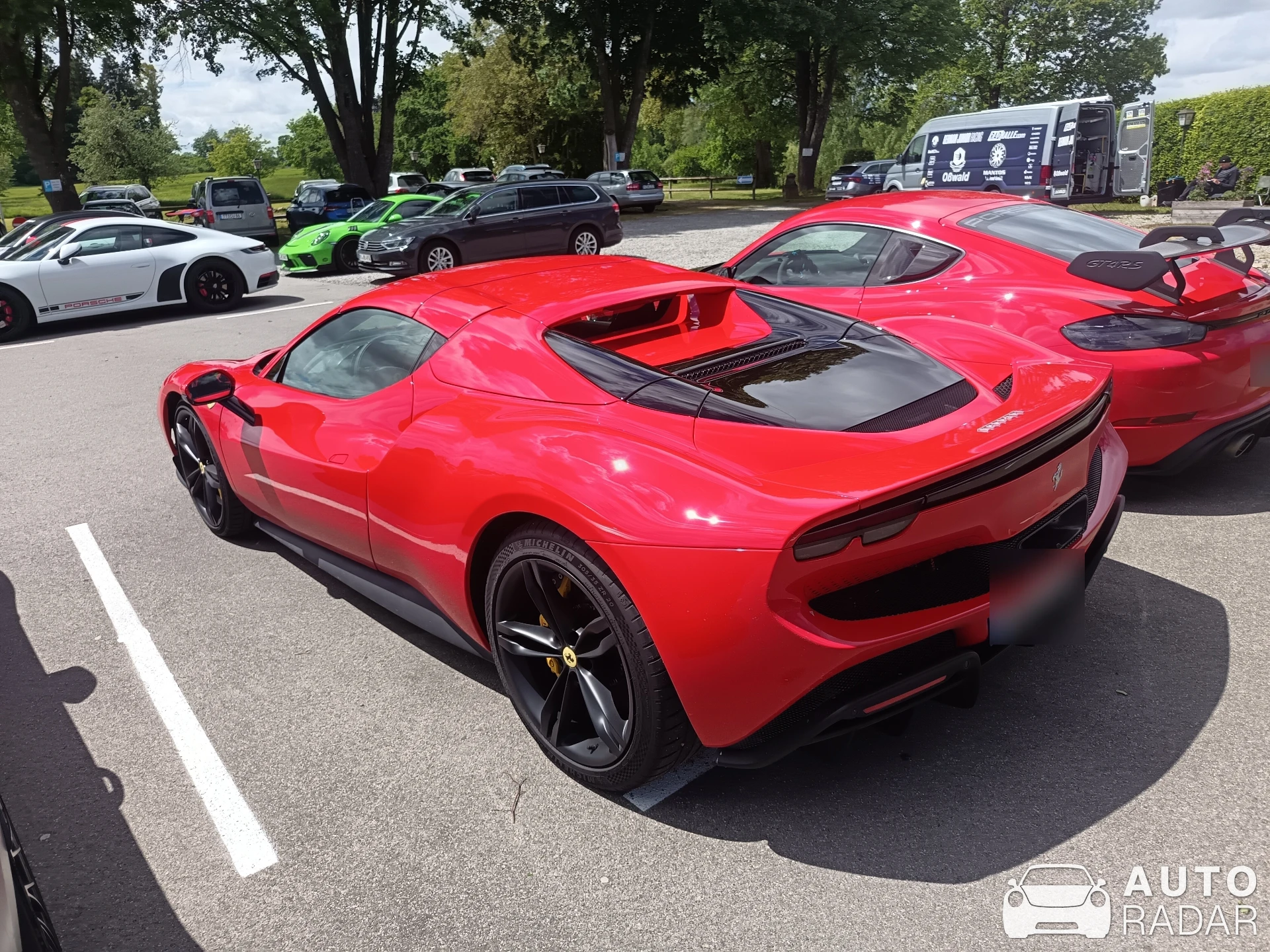 Ferrari 296 GTB spotted in Laupheim