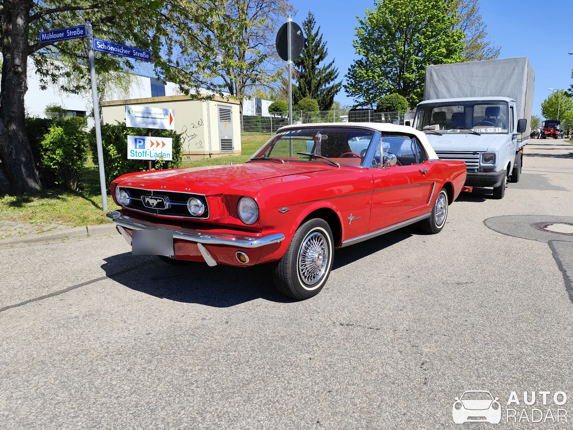 Ford Mustang Fastback Convertible spotted in Hartmannsdorf