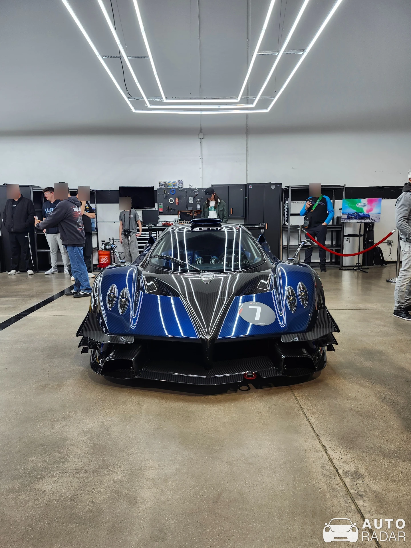 Pagani Zonda R spotted in Scottsdale, United States