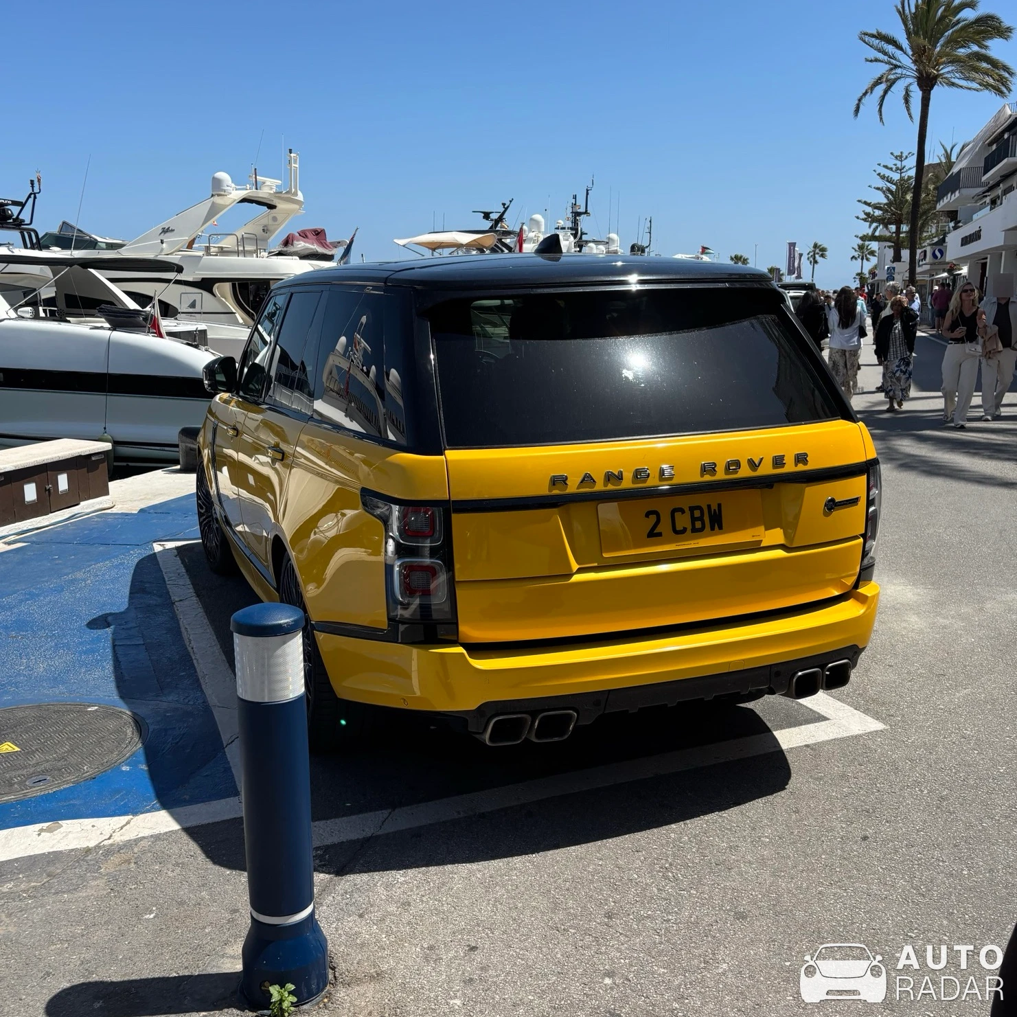 Land Rover Range Rover Velar SVAutobiography spotted in Marbella