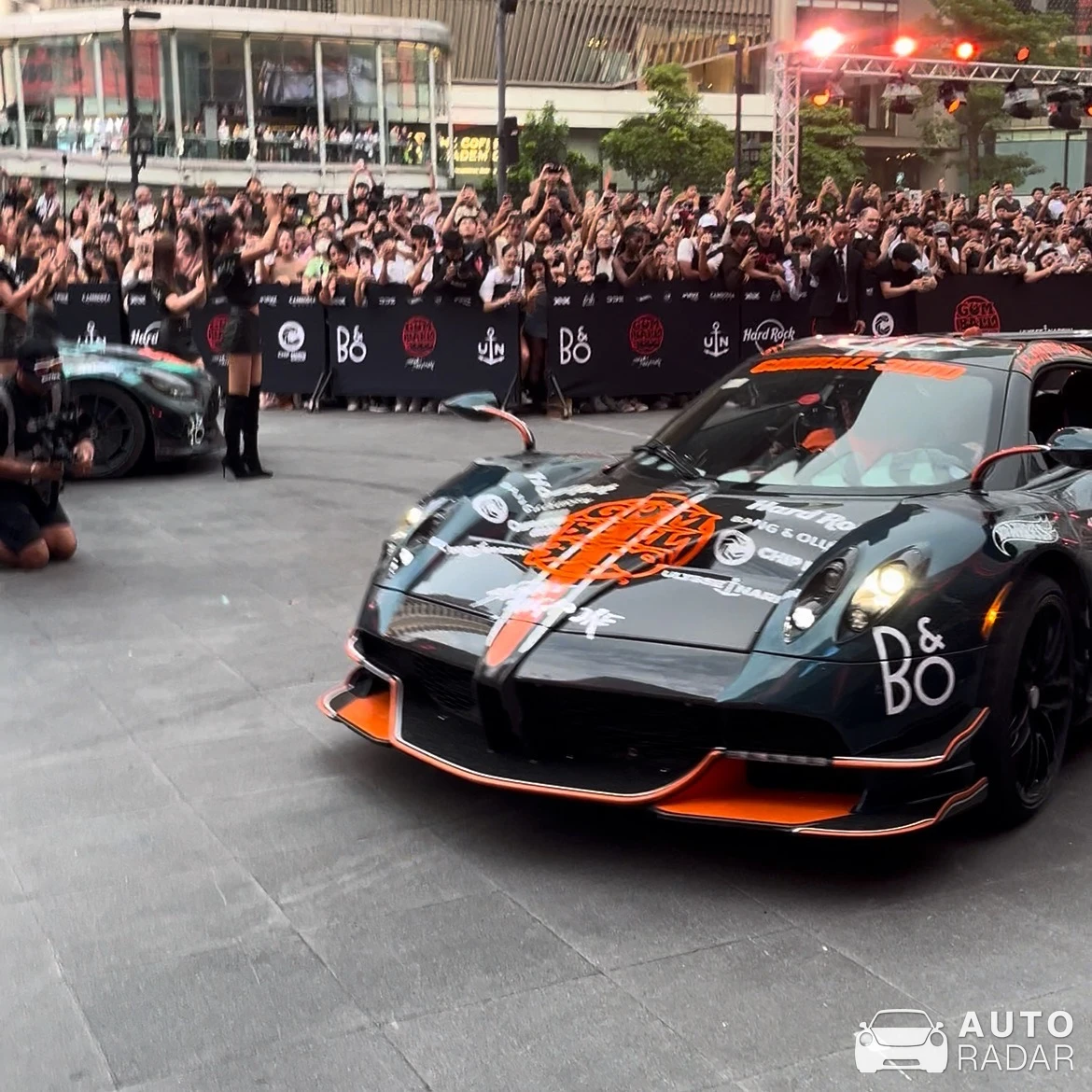 Pagani Huayra Roadster BC spotted in Pathum Wan, Thailand