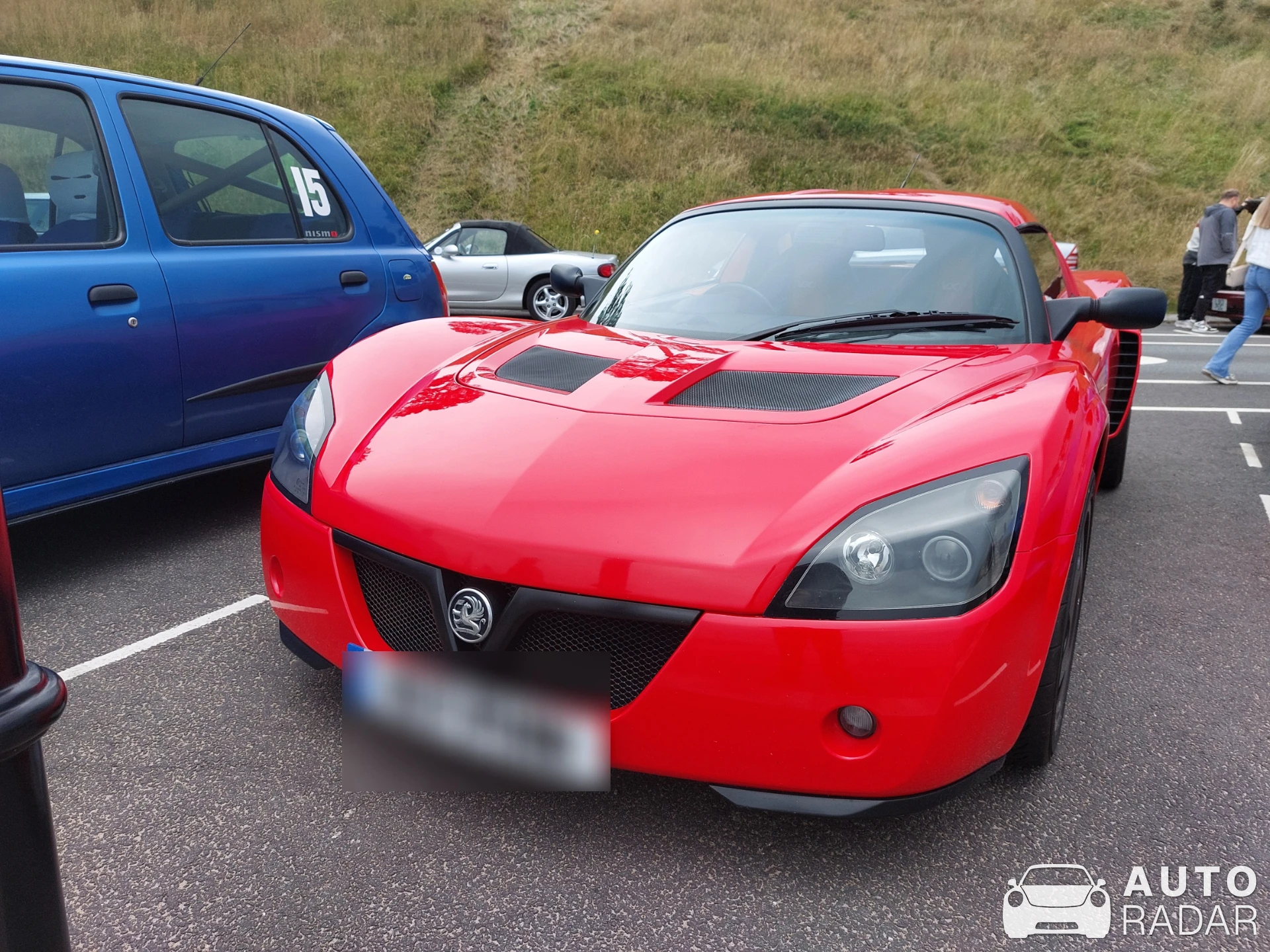 Vauxhall VX220 spotted in Colwyn Bay