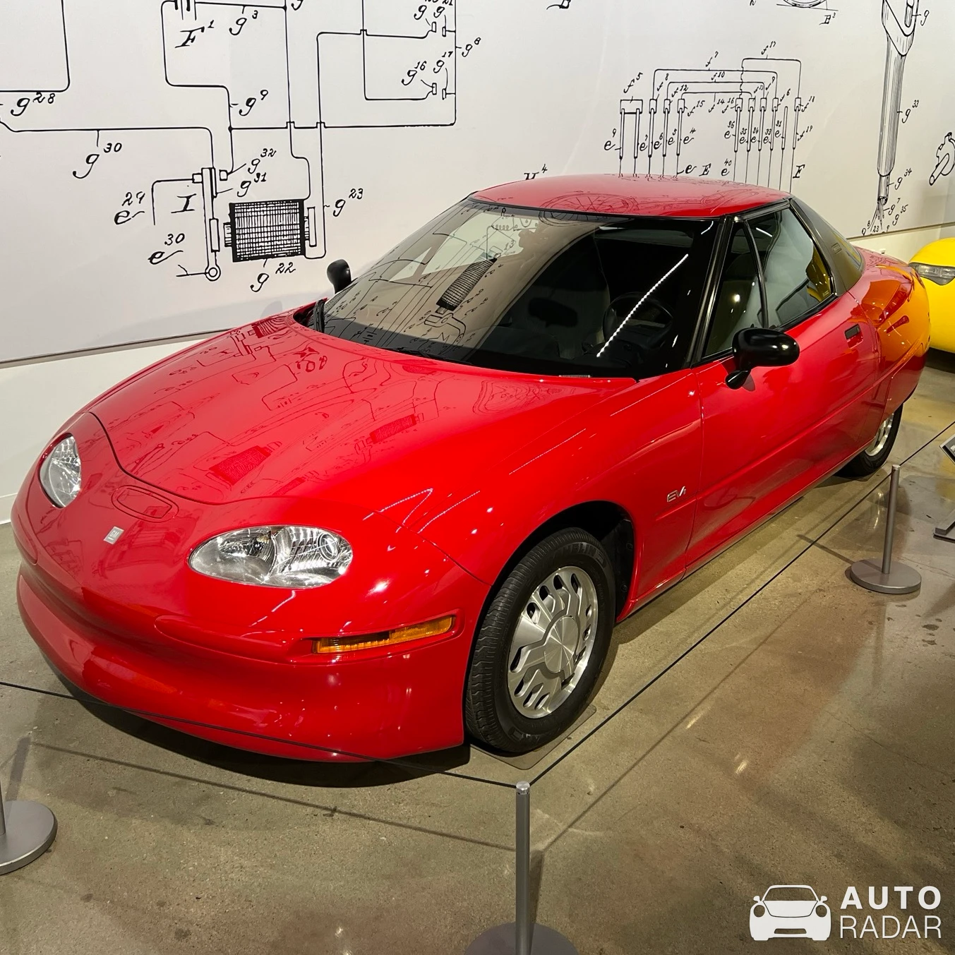 General Motors Motors EV1 spotted in Los Angeles