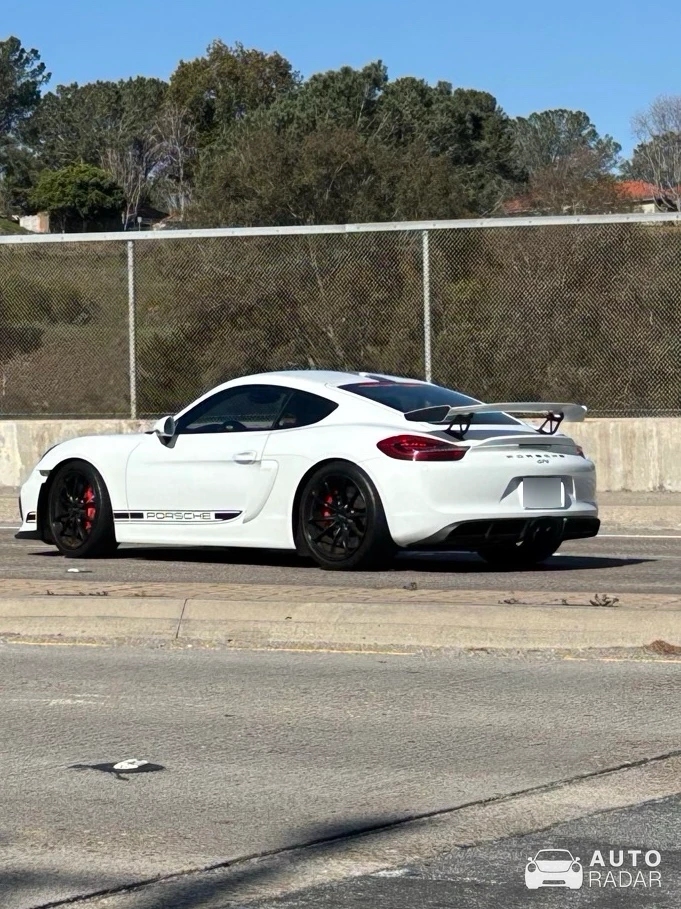 Porsche 981 Cayman GT4 spotted in San Diego, United States