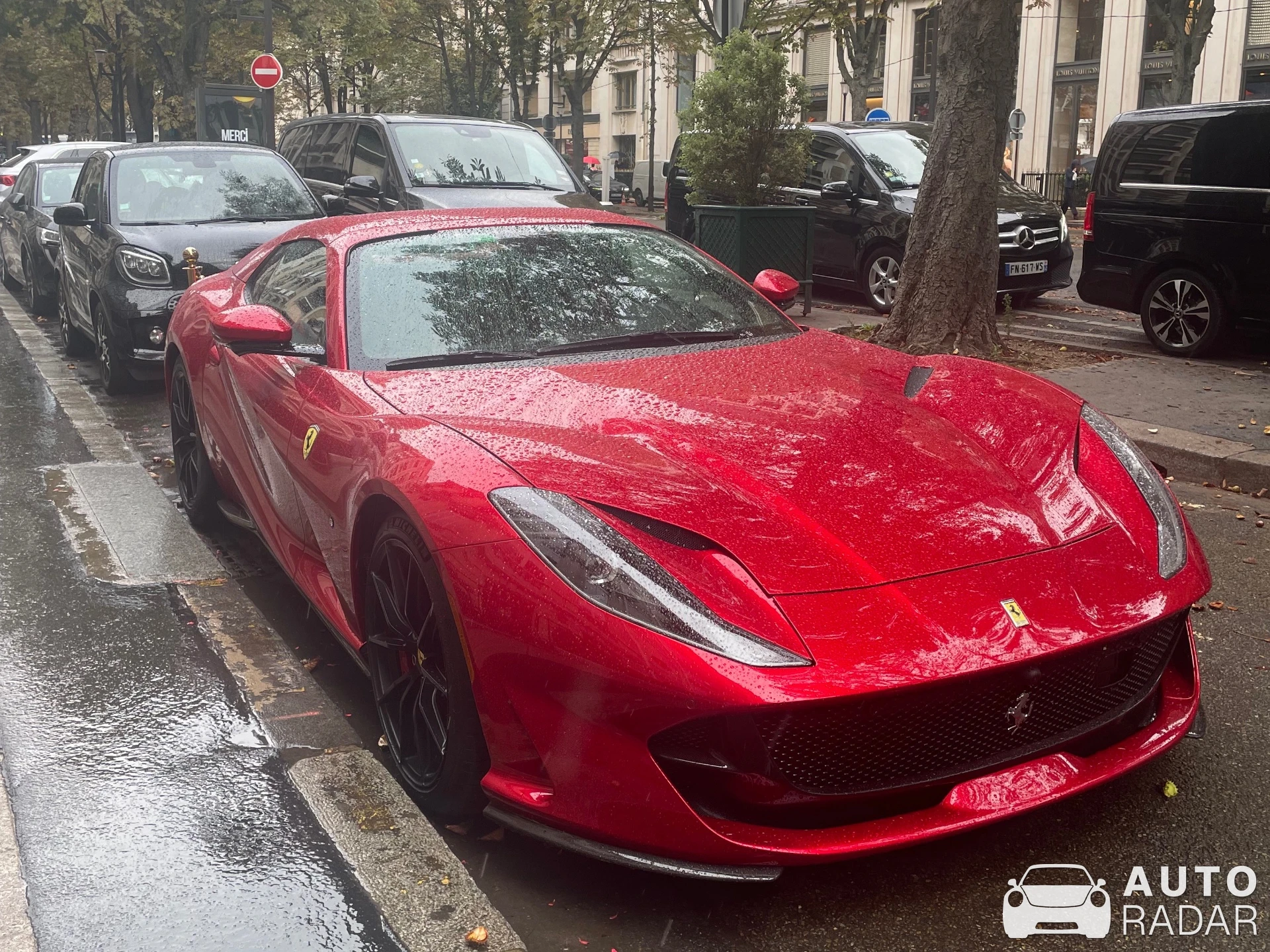 Ferrari 812 GTS spotted in Paris, France
