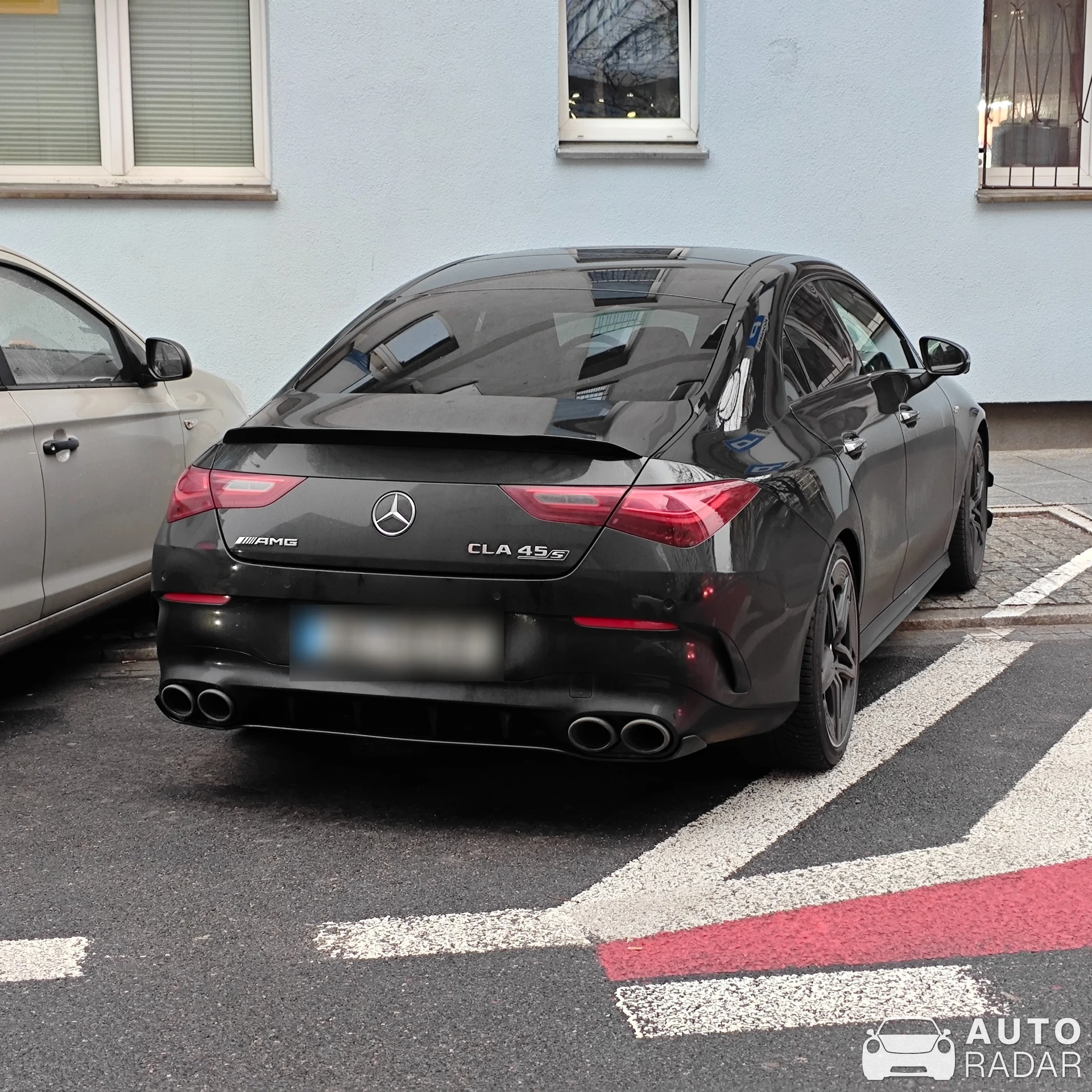 Mercedes-AMG CLA 45 S C118 spotted in Warszawa, Polska