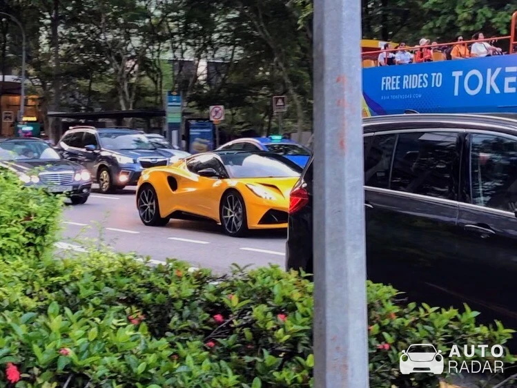 Lotus Emira I4 First Edition spotted in Singapore, Singapore