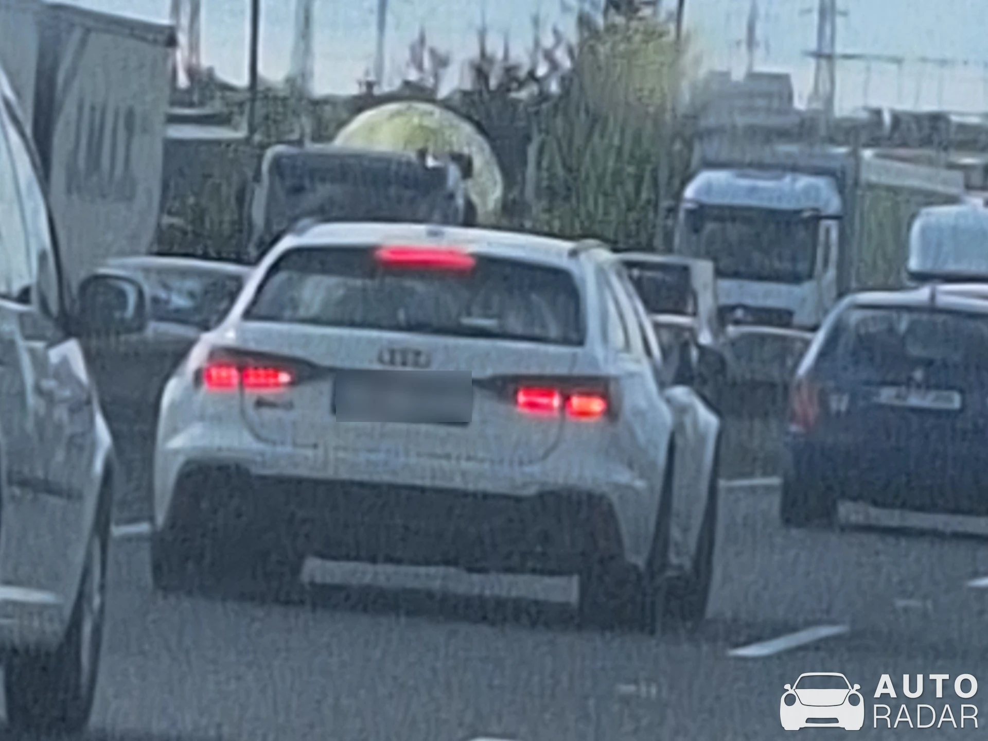 Audi RS6 Avant C8 spotted in Karlštejn