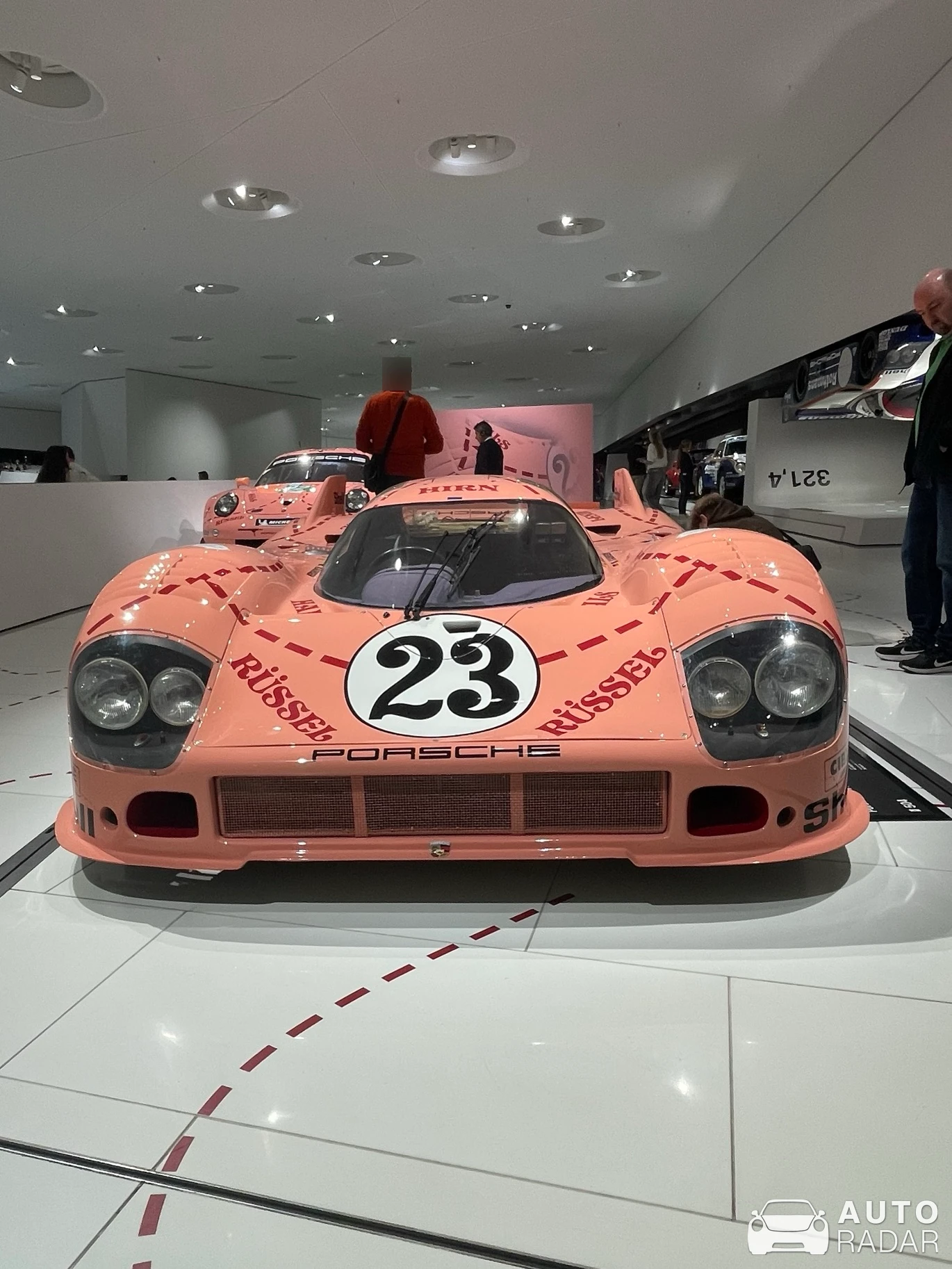 Porsche 917/20 spotted in Stuttgart