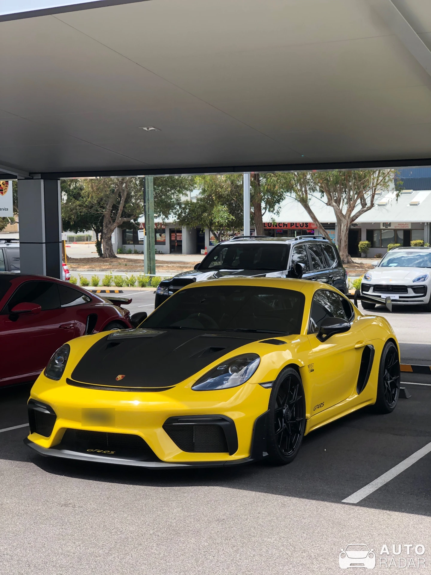Porsche 718 Cayman GT4 RS spotted in Osborne Park, Australia