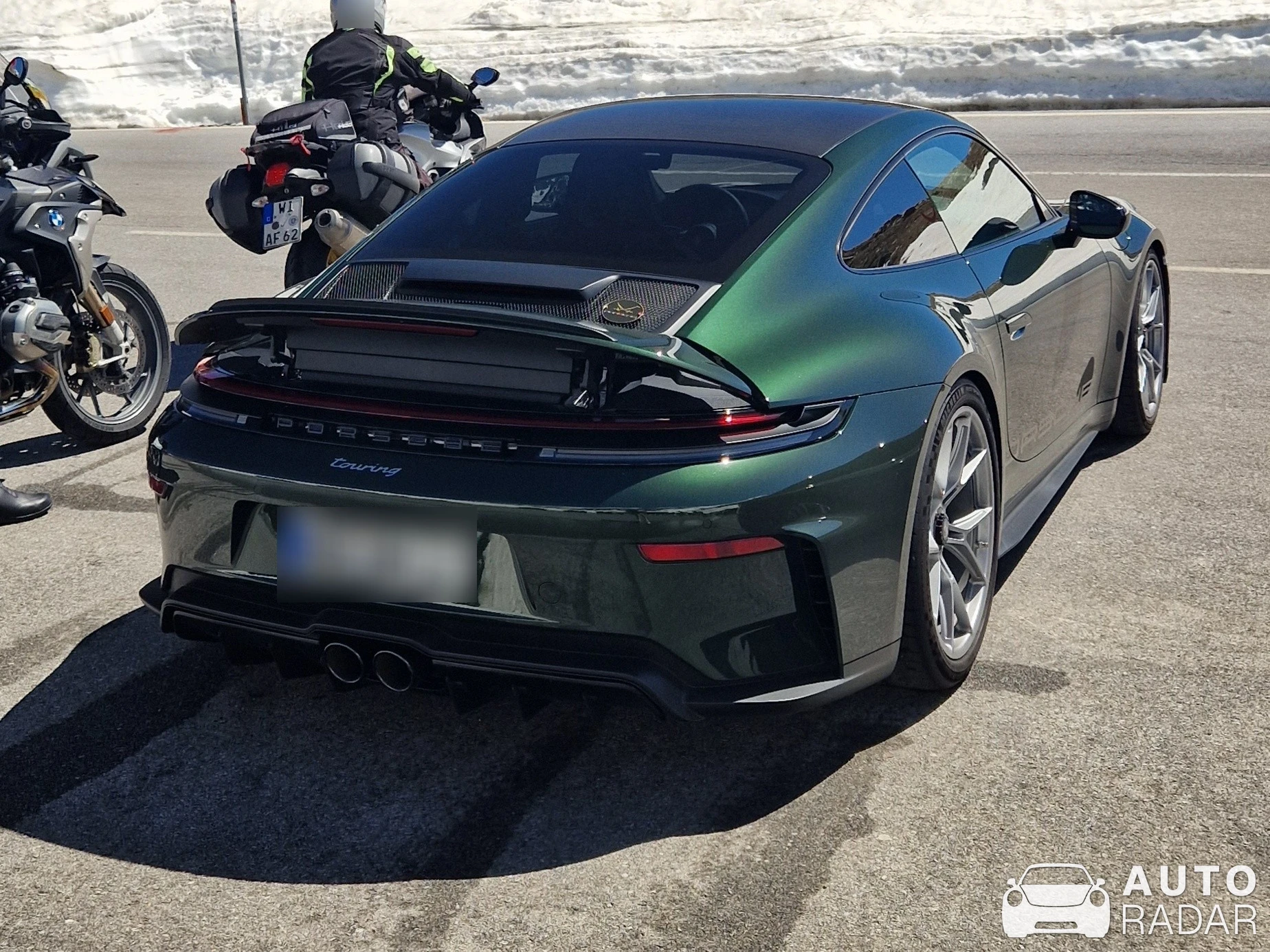 Porsche 992 GT3 Touring MkII spotted in Sölden