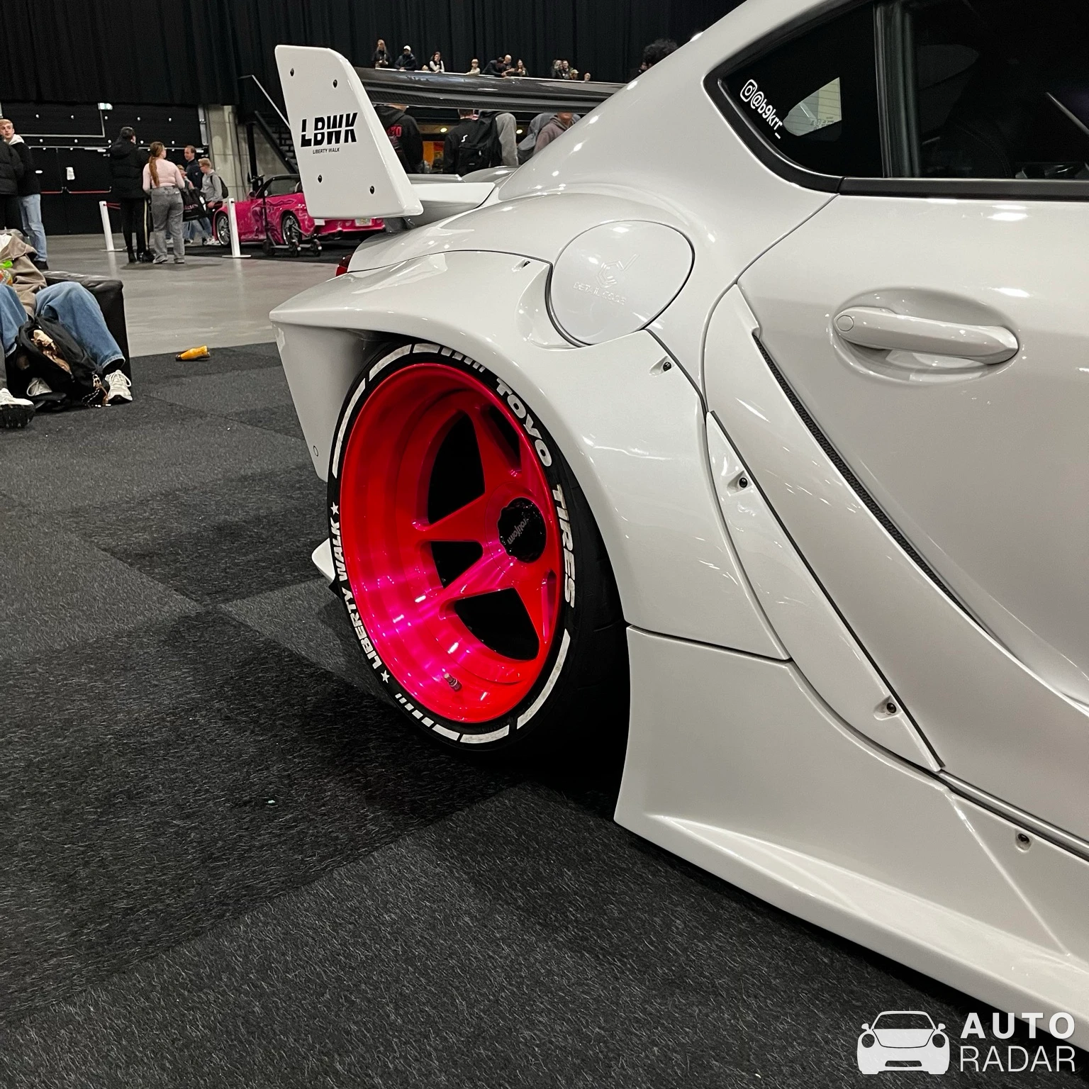 Toyota GR Supra 'Targa' Liberty Walk  spotted in Rotterdam