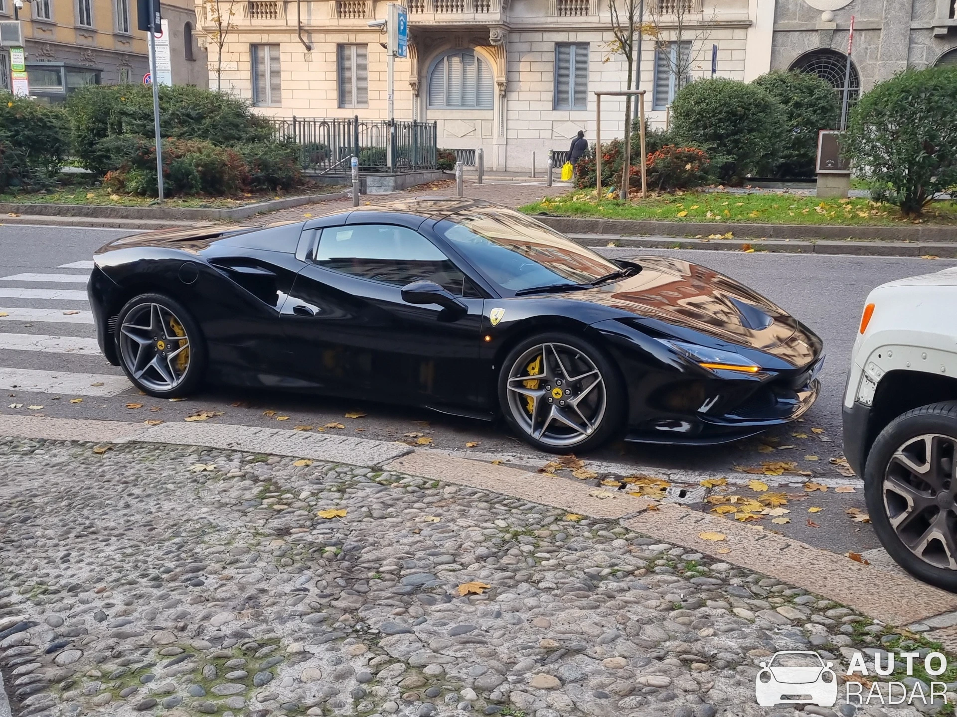 Ferrari F8 Spider spotted in Milano, Italia