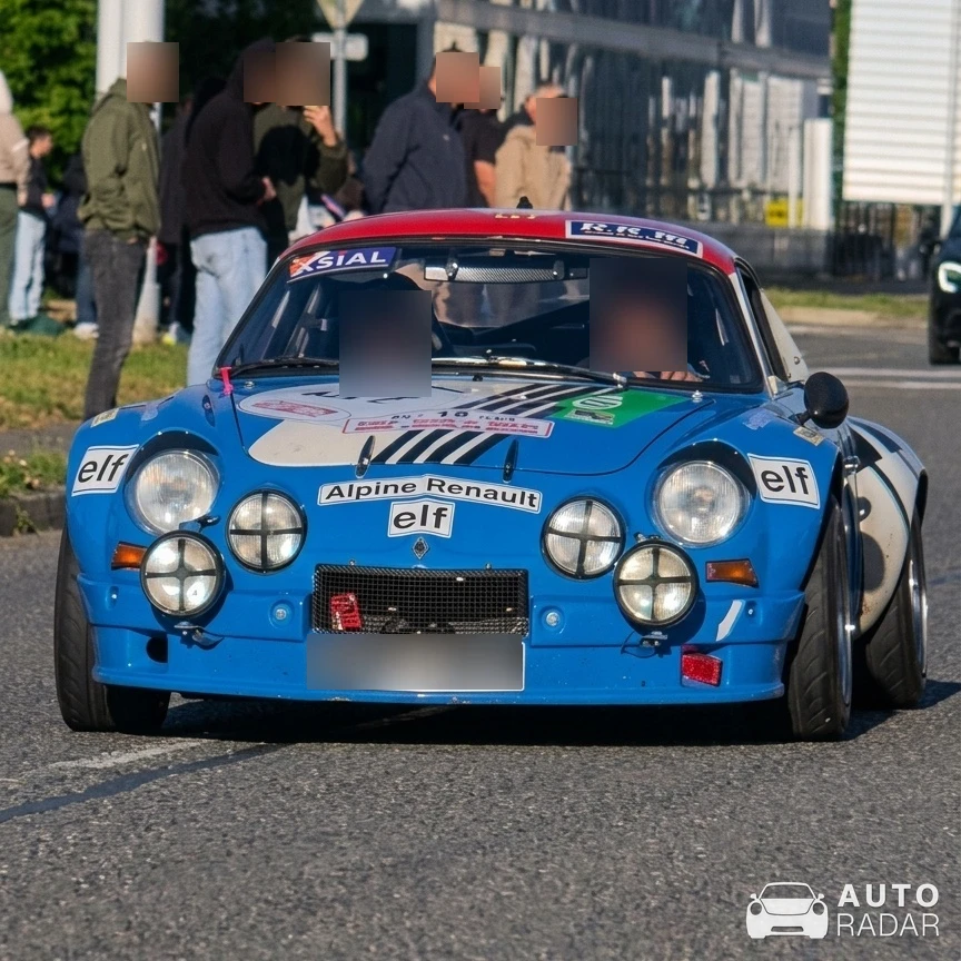Alpine A110 1600 Group 4 Rallye spotted in Blagnac
