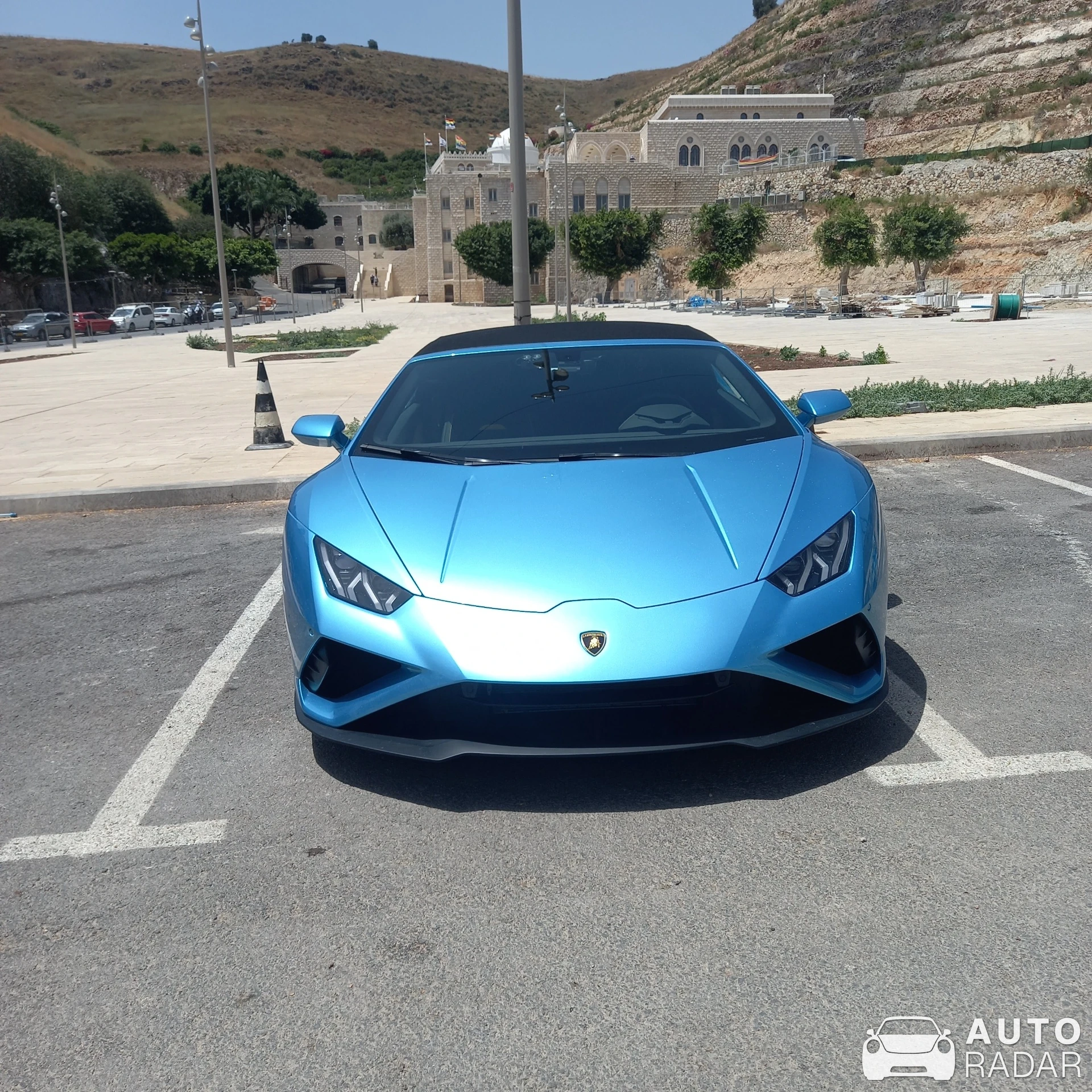 Lamborghini Huracán LP610-2 EVO RWD Spyder spotted in Kfar Zeitim, Israel