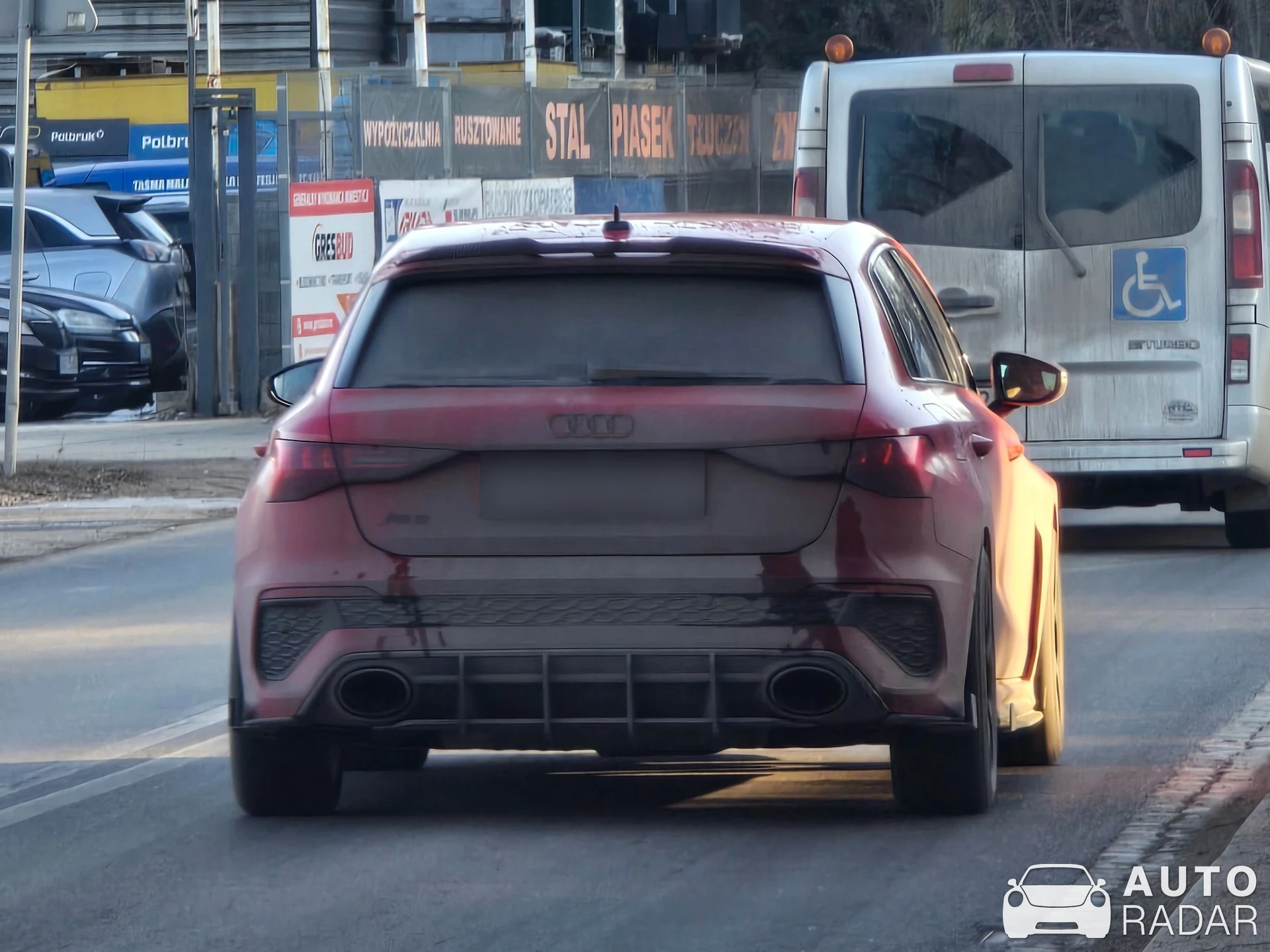 Audi RS3 Sportback 8Y spotted in Lwówek Śląski, Poland