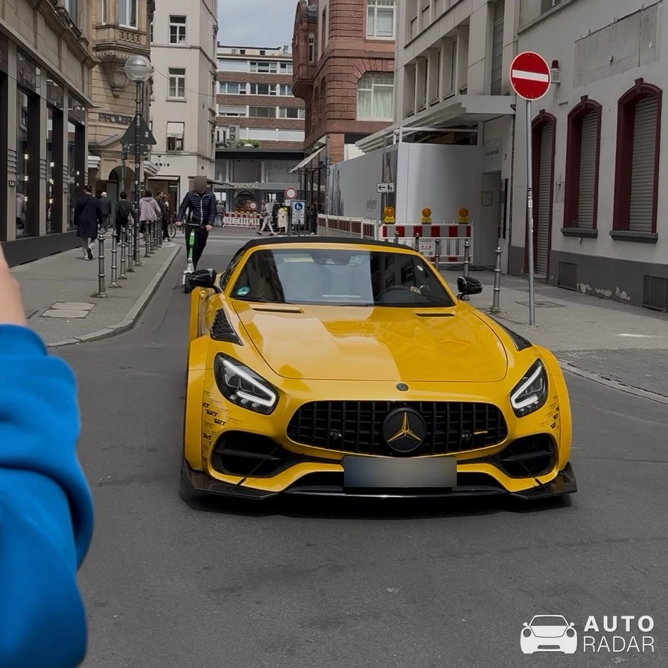Mercedes-AMG GT R Roadster R190 Tikt Performance spotted in Frankfurt am Main