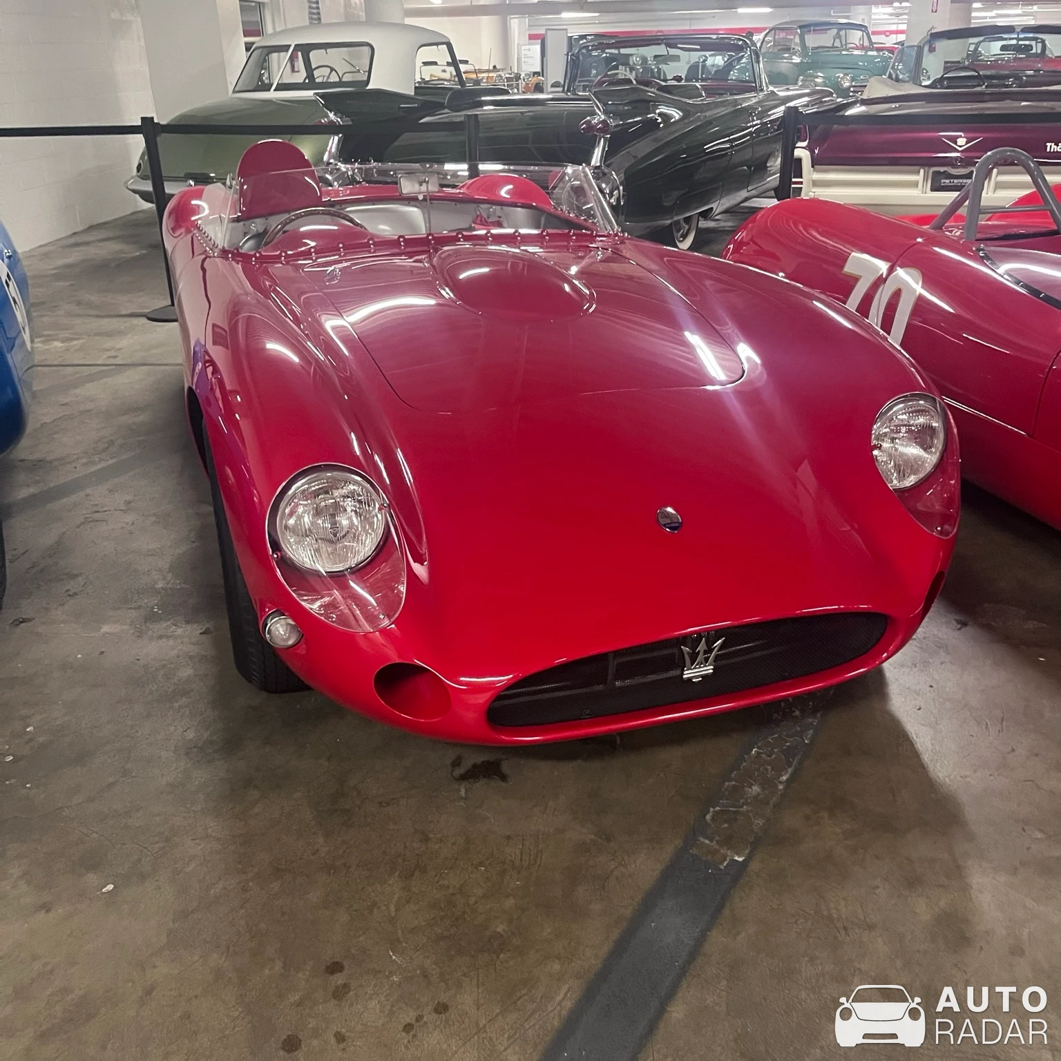 Maserati 300S spotted in Los Angeles