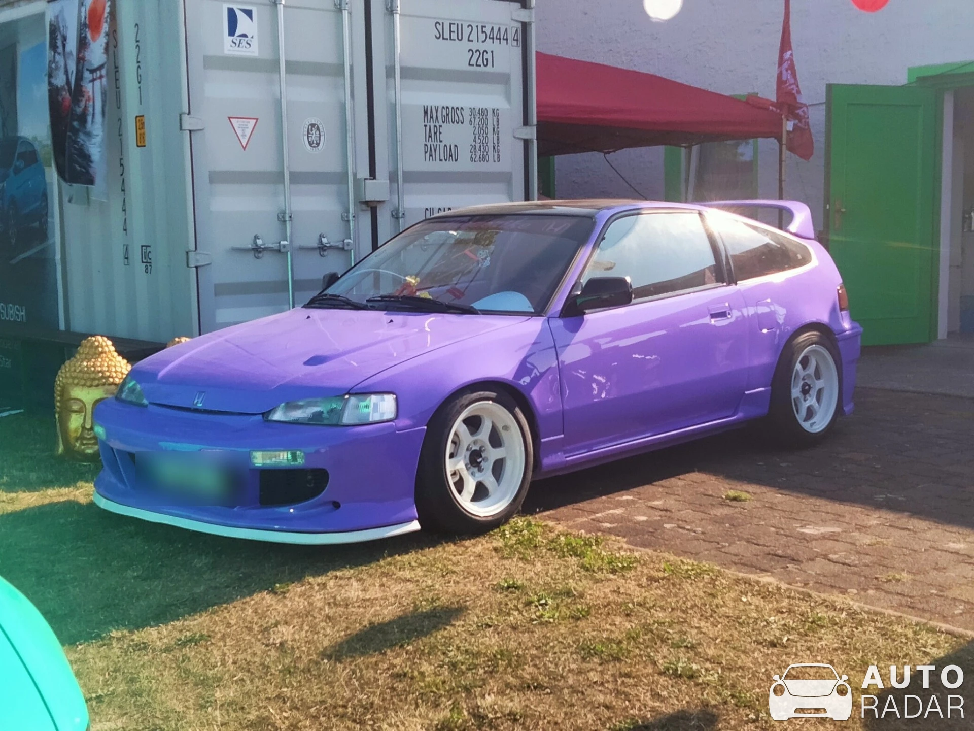 Honda CR-X spotted in Bad Schmiedeberg