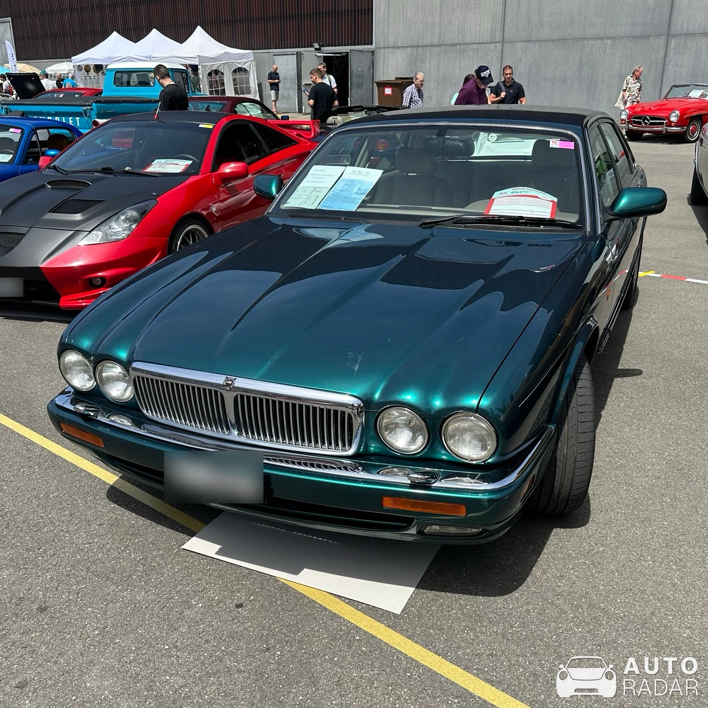 Jaguar XJR spotted in Luzern