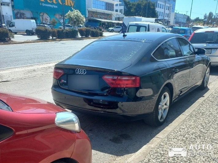Audi A5 spotted in Glifada, Greece