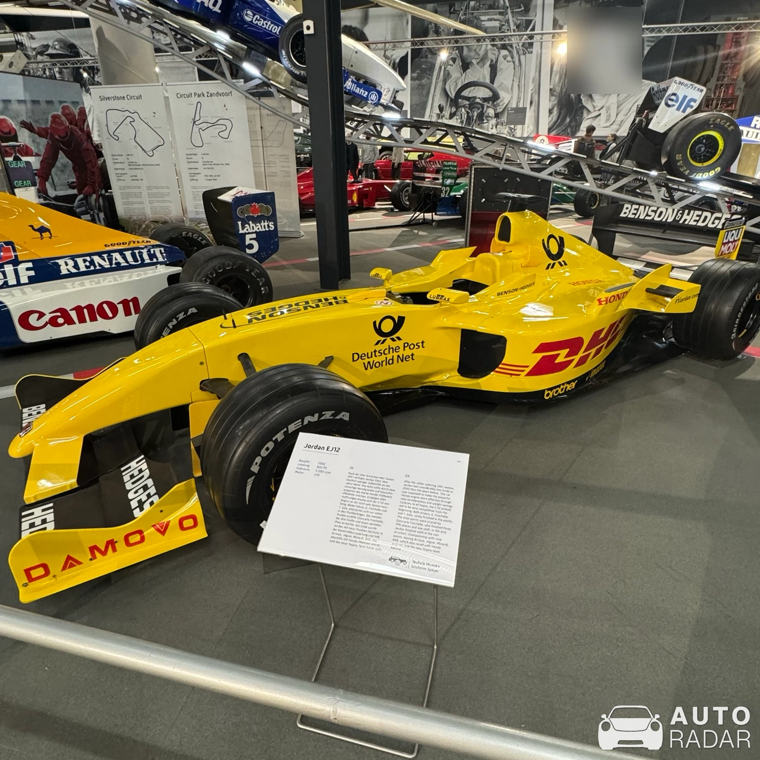 Jordan EJ12 spotted in Sinsheim