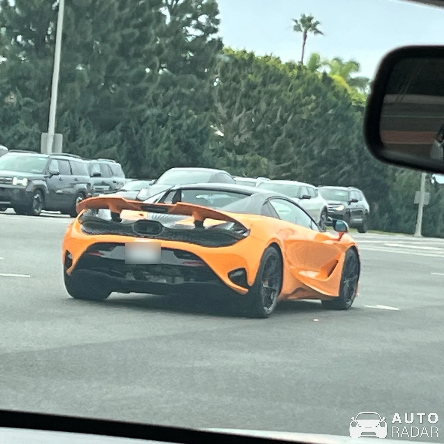 McLaren 750S Spider spotted in Newport Beach, United States