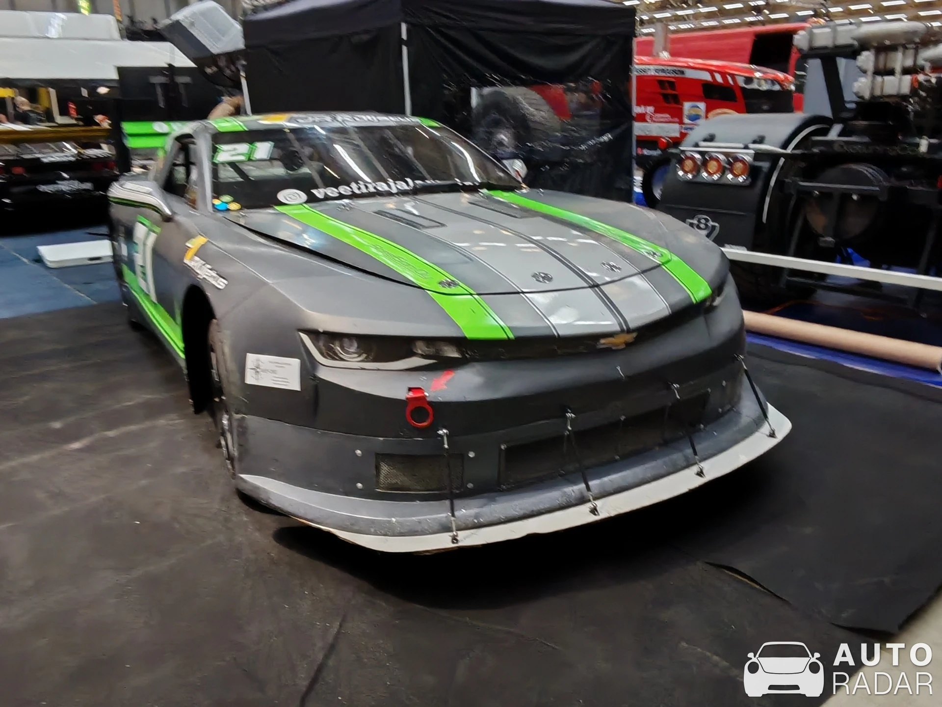 Chevrolet Camaro Nascar spotted in Helsinki