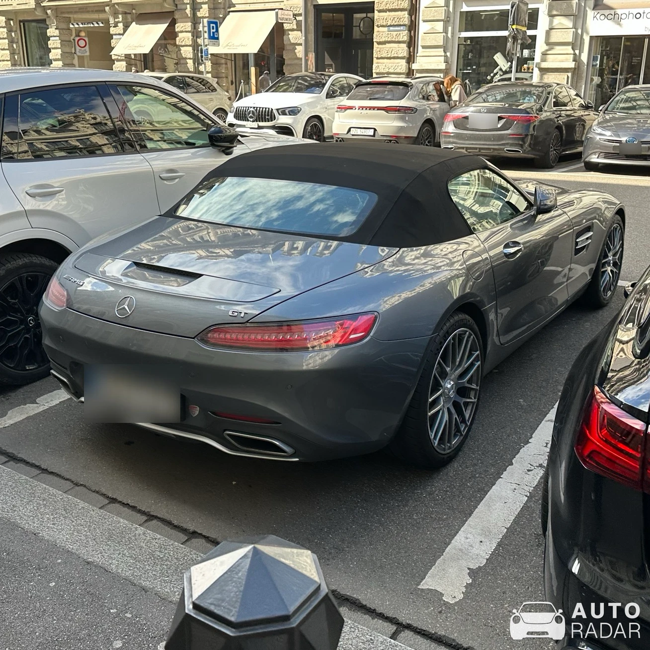 Mercedes-Benz GT Roadster R190 spotted in Zürich