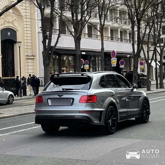 Bentley Mansory Bentayga spotted in Paris, France