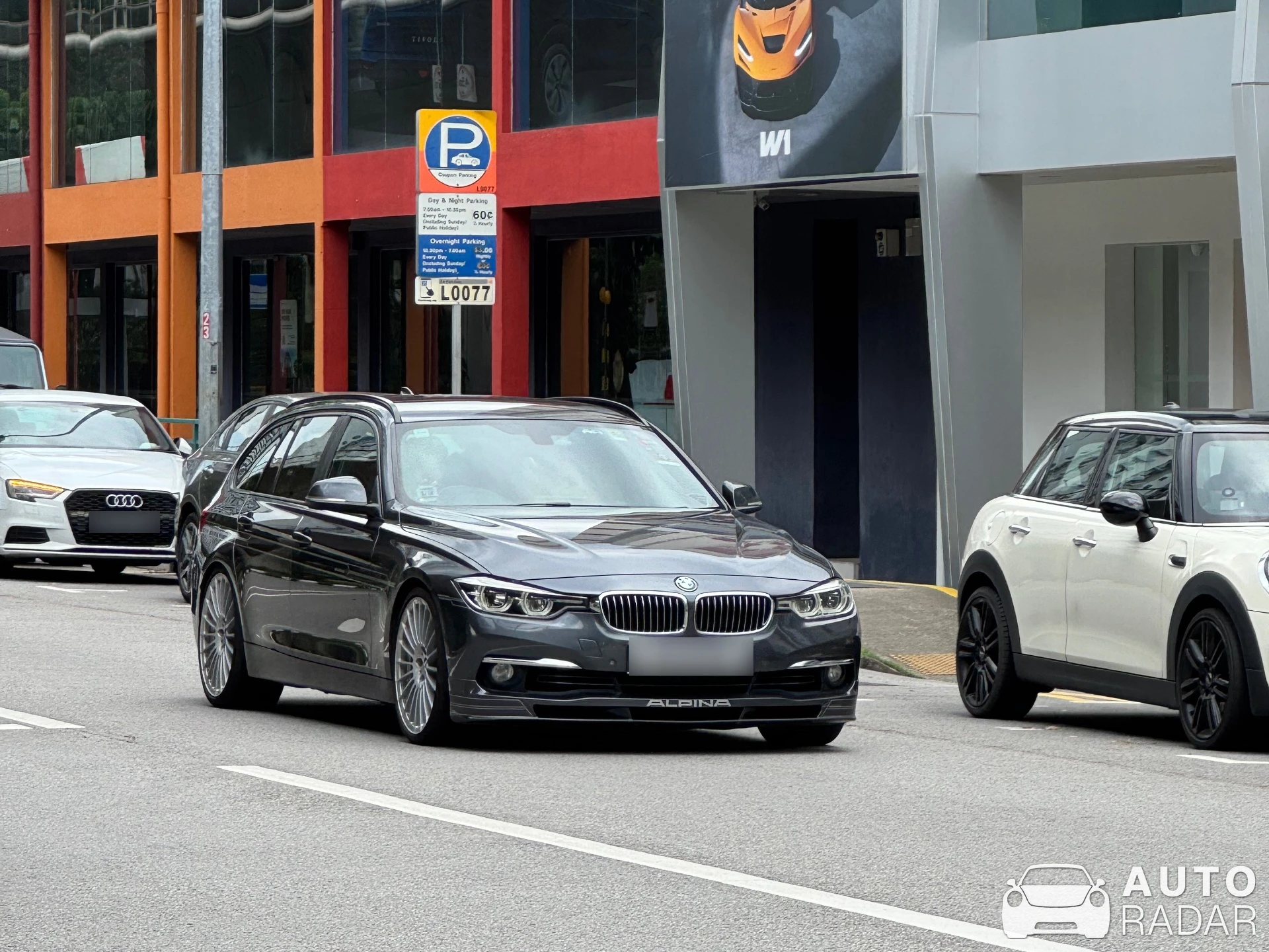 Alpina B3 BiTurbo Touring 2016 spotted in Singapore