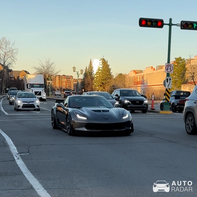 Chevrolet Corvette C7 Z06 spotted in Terrebonne, Canada