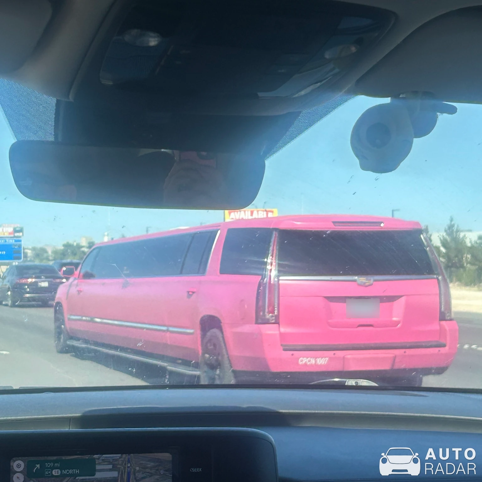 Cadillac Escalade Limousine spotted in North Las Vegas