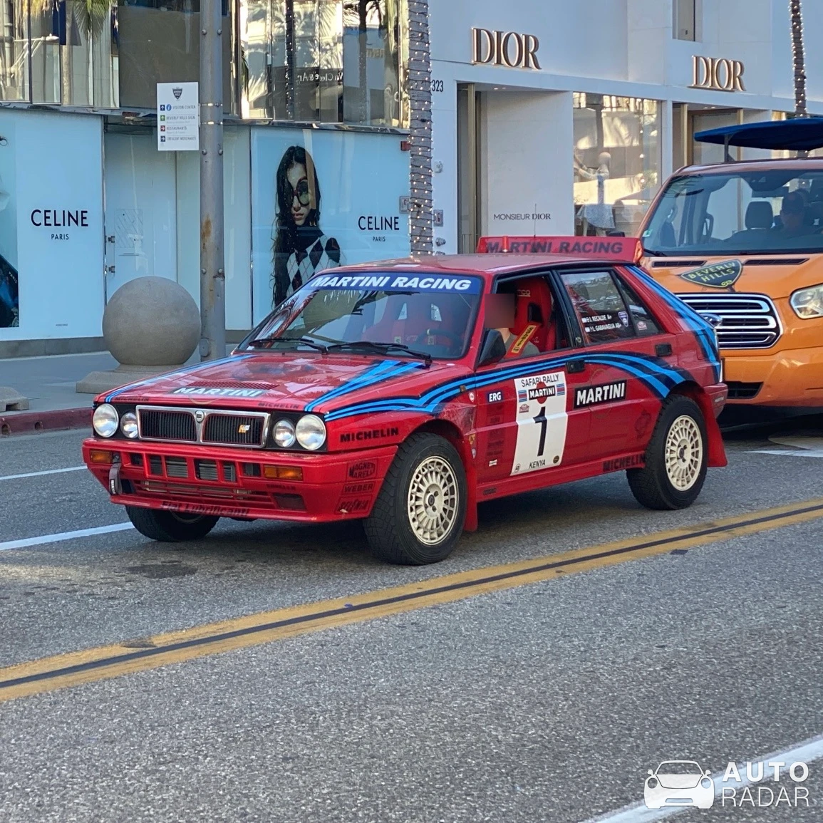 Lancia Delta HF Integrale Evo spotted in Beverly Hills, United States