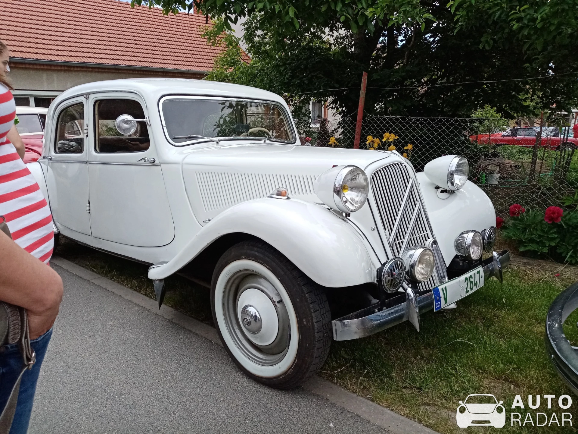 Citroën Traction Avant spotted in Dobelice, Czechia