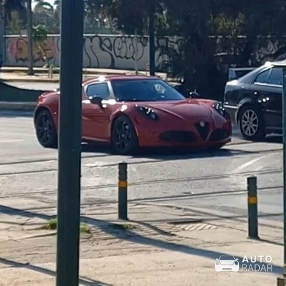 Alfa Romeo 4C Coupé spotted in Βούλα, Ελλάδα