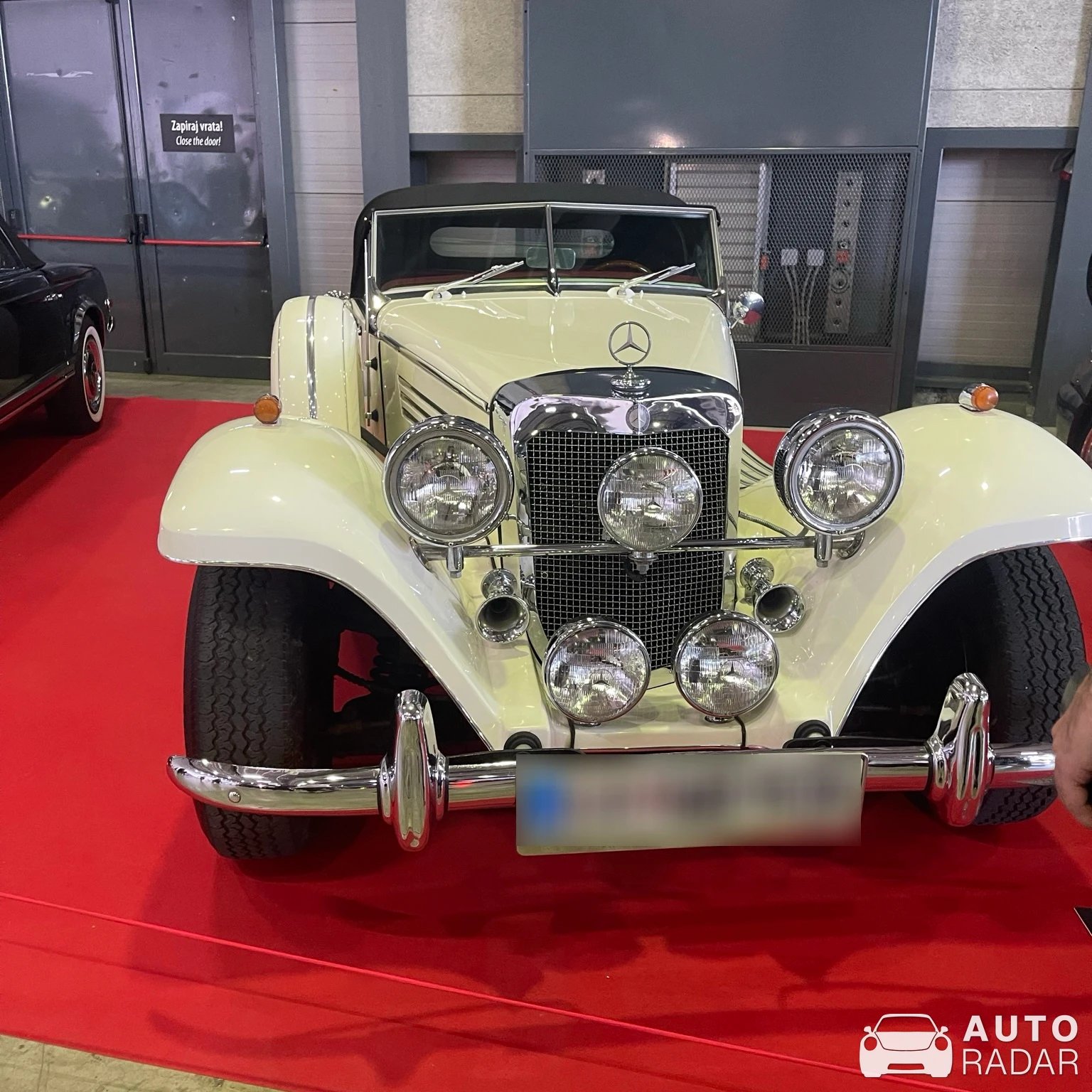 Mercedes-Benz 540K Special Roadster spotted in Ljubljana, Slovenija