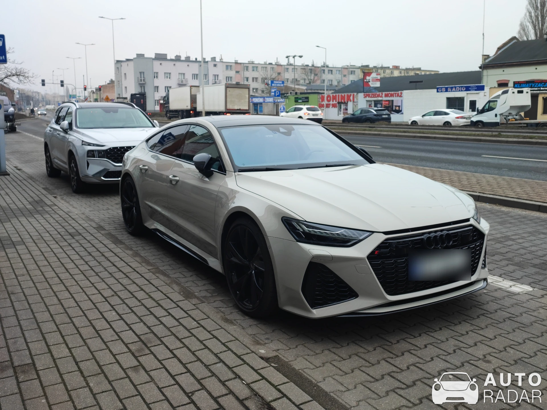 Audi RS7 Sportback C8 spotted in Włocławek, Poland