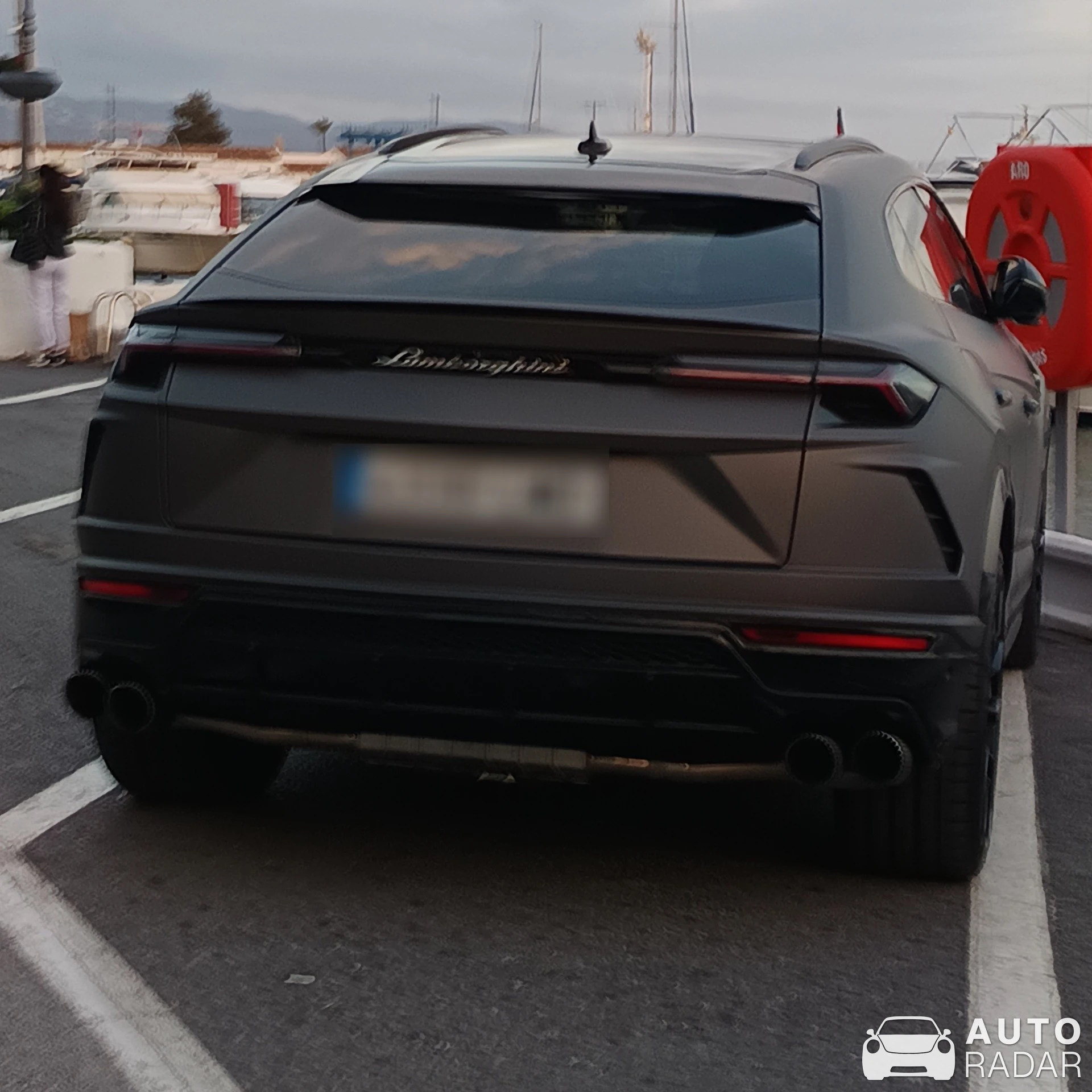 Lamborghini Urus spotted in Andalusia, Spain